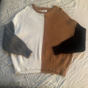 Color block Sweater